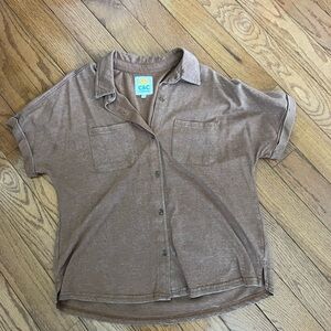C&C California Brown Casual Shirt